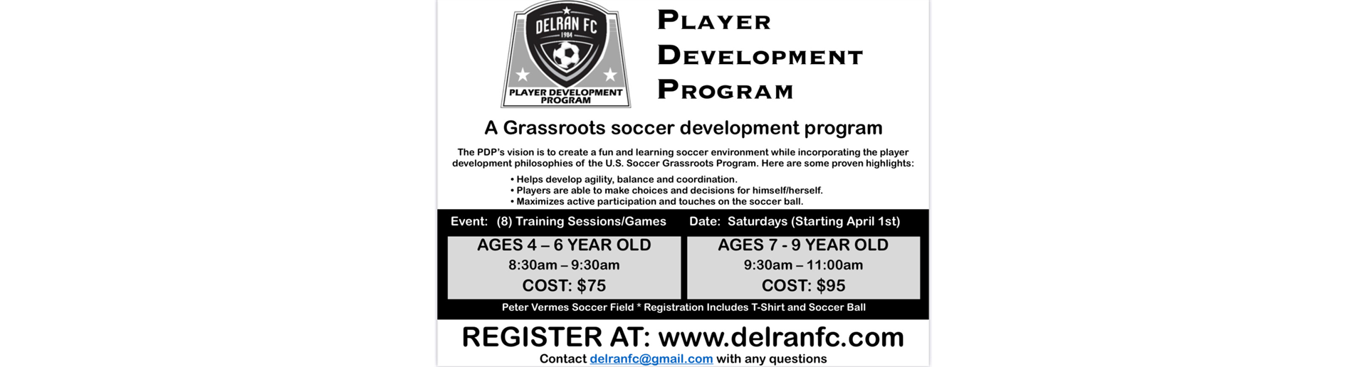 Player Development Program 2023